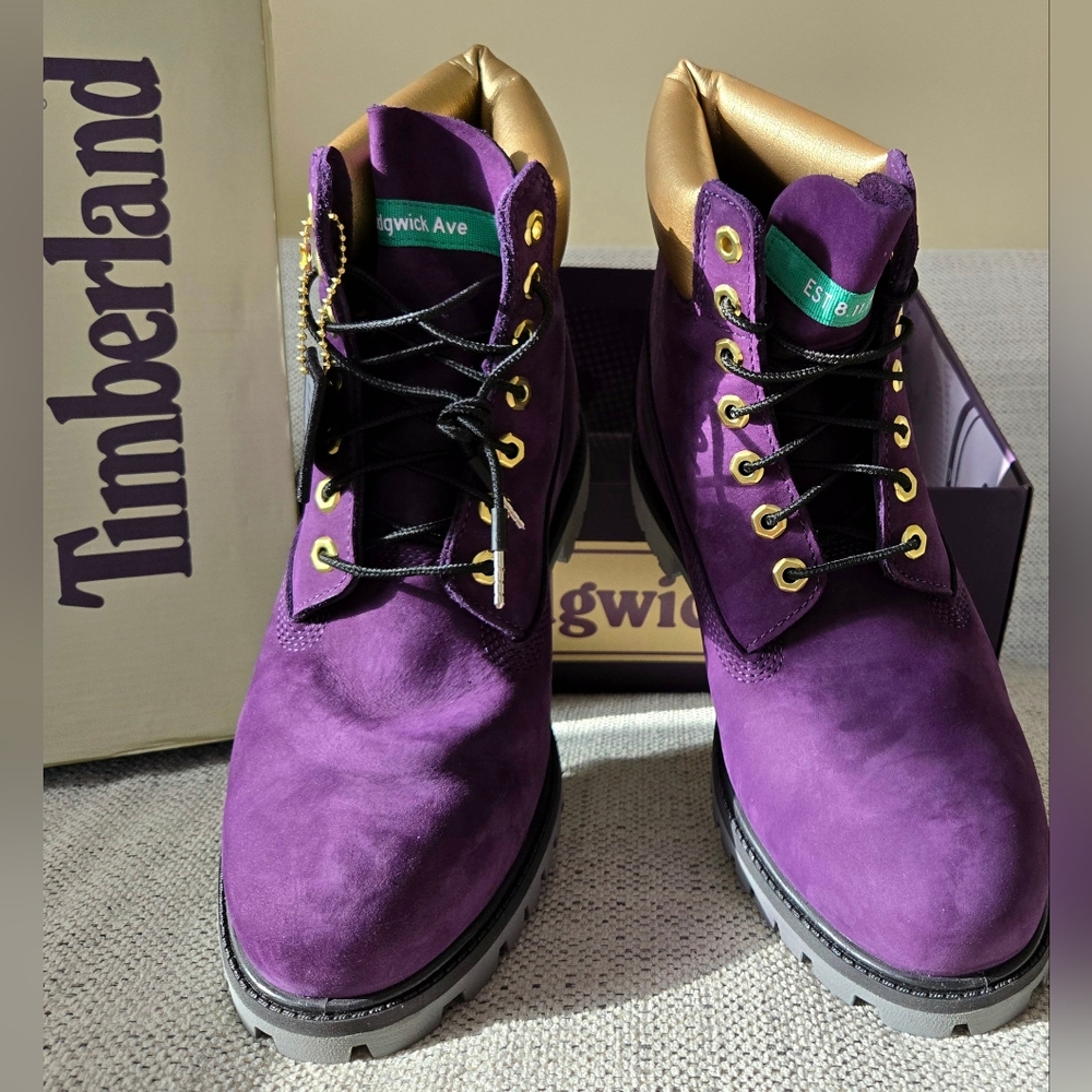 NWB TIMBERLAND Hip-Hop 50th Anniversary 6" Premium Royalty Boots Size:10.5 - Picture 16 of 16